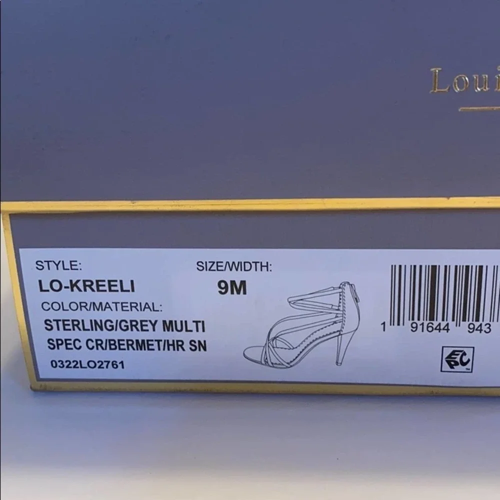 Louise et‎ Cie – Kreeli Sandal SILVER Size 9M
